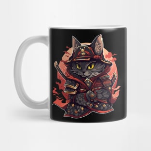 samurai cat Mug